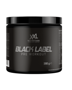 Black Label - Pre Workout  390 gr - Raspberry